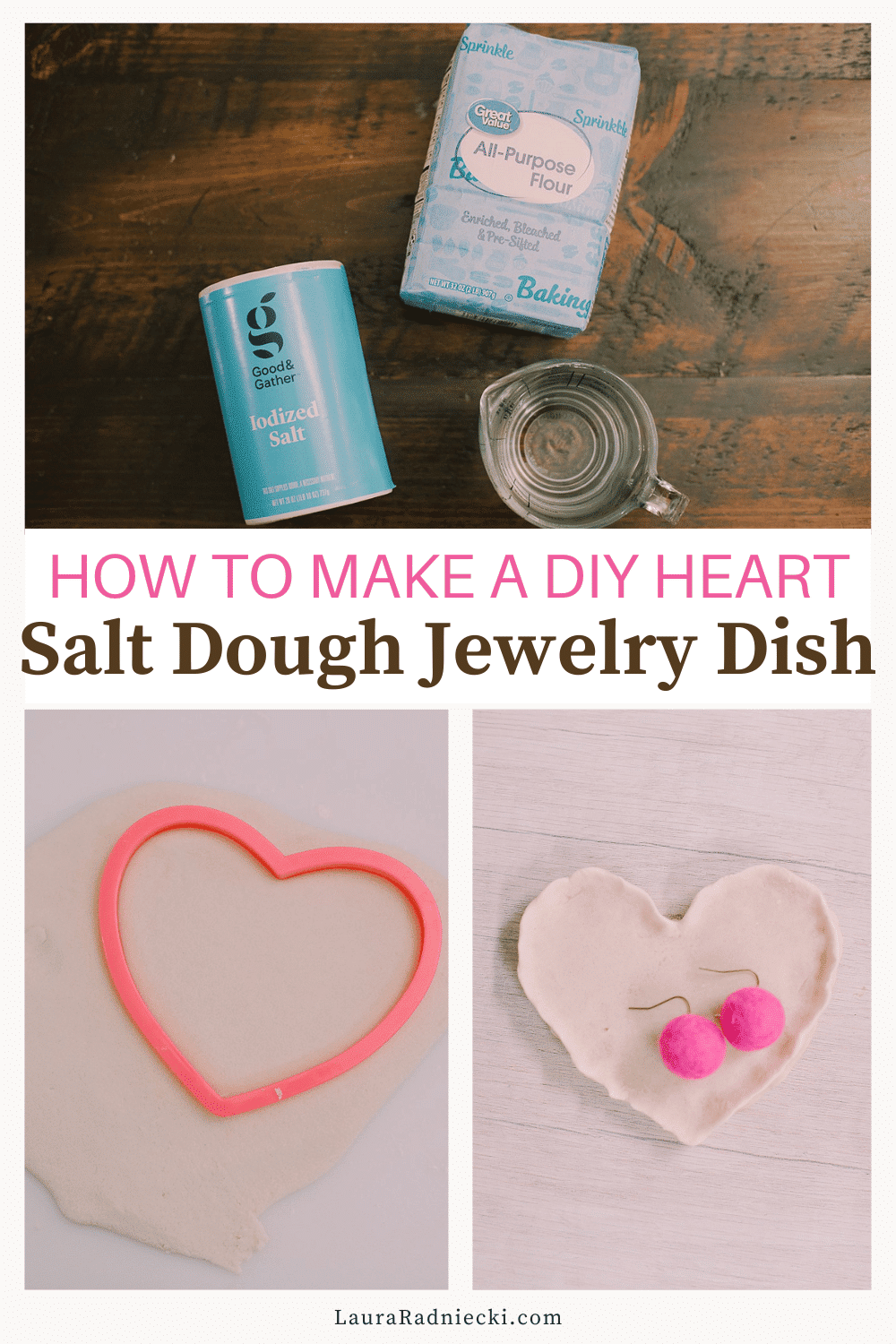 How to Make a Heart-Shaped Salt Dough Jewelry Dish