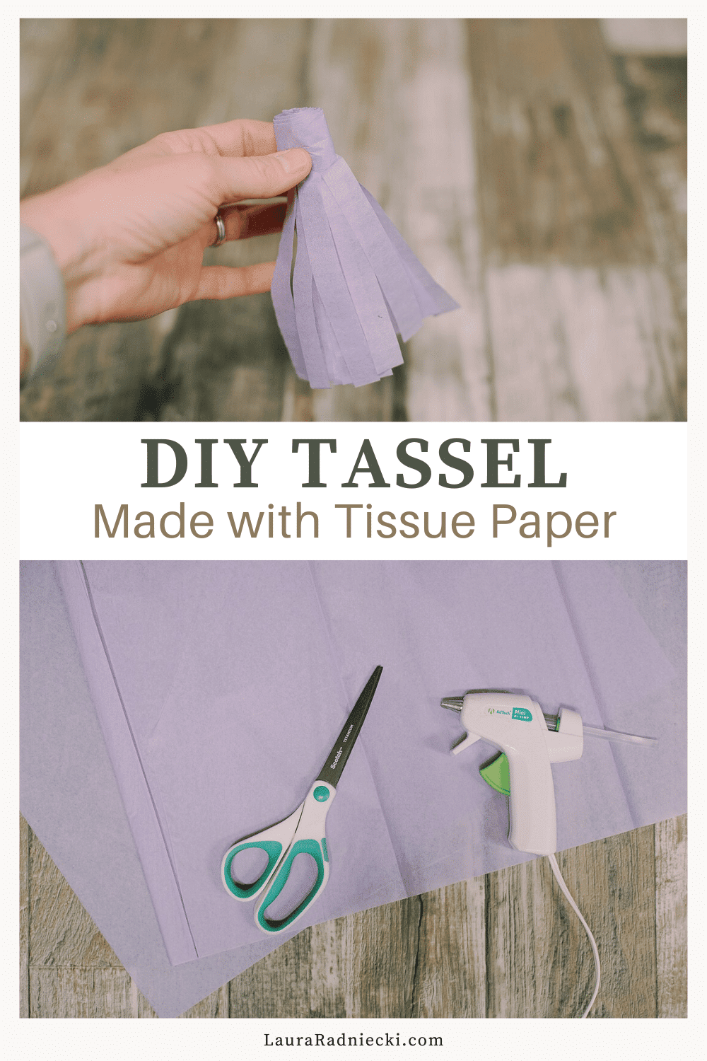 How to Make a Tissue Paper Tassel