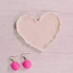 How to make a heart-shaped jewelry dish out of salt dough.