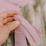 How to make a tissue paper tassel garland.