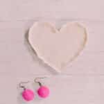 How to make a heart-shaped jewelry dish out of salt dough.