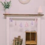 How to make a tissue paper tassel garland.