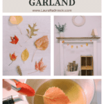 How to Make a Beeswax Leaf Garland