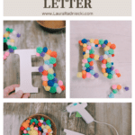 How to Make a Pom Pom Letter R