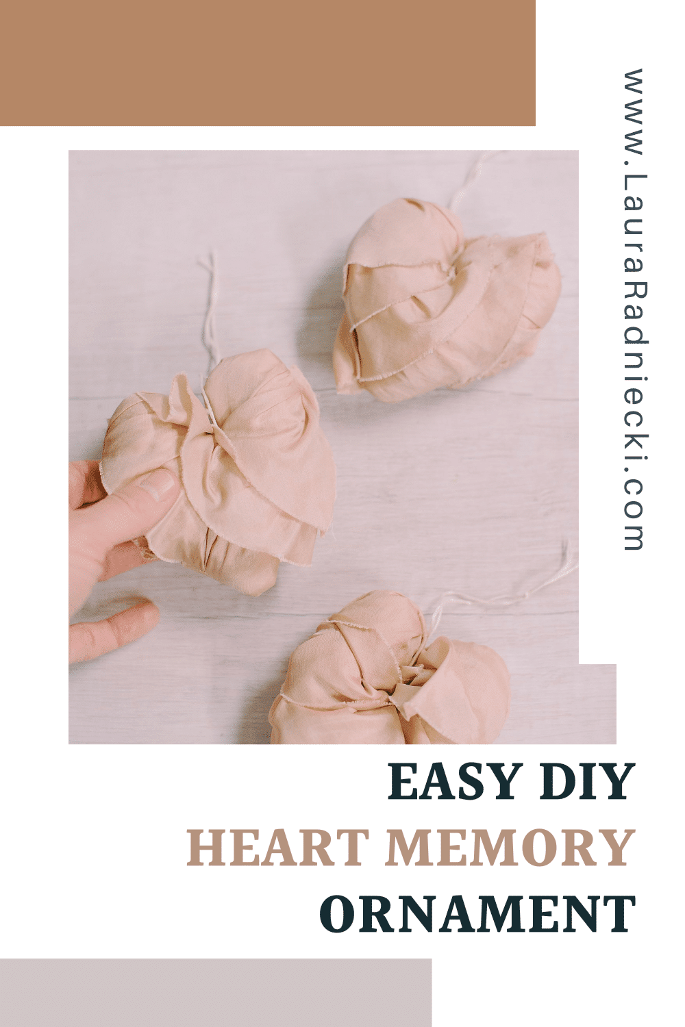 How to Make a Memory Heart Ornament