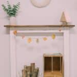 How to make a beeswax dipped leaf garland.