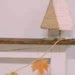 How to make a Mod Podge leaf garland for fall.