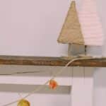 How to make a beeswax dipped leaf garland.