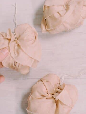 How to make a memory heart ornament.