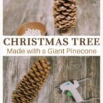 How to make a giant pearl pinecone.