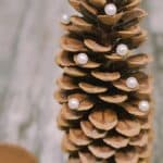 How to make a giant pearl pinecone.