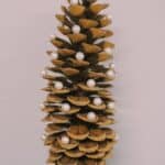 How to make a giant pearl pinecone.